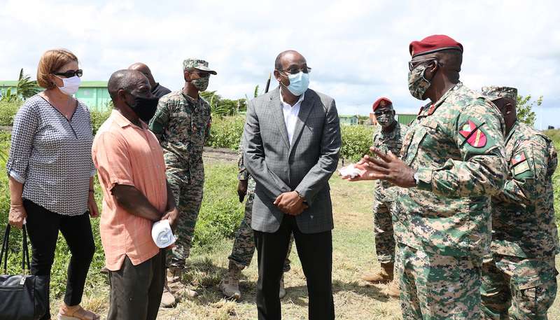 Dario Item News Antigua and Barbuda Defence Force contributing to National Food Security (6)
