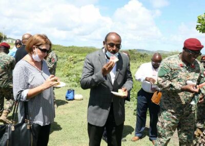 Dario Item News Antigua and Barbuda Defence Force contributing to National Food Security (5)