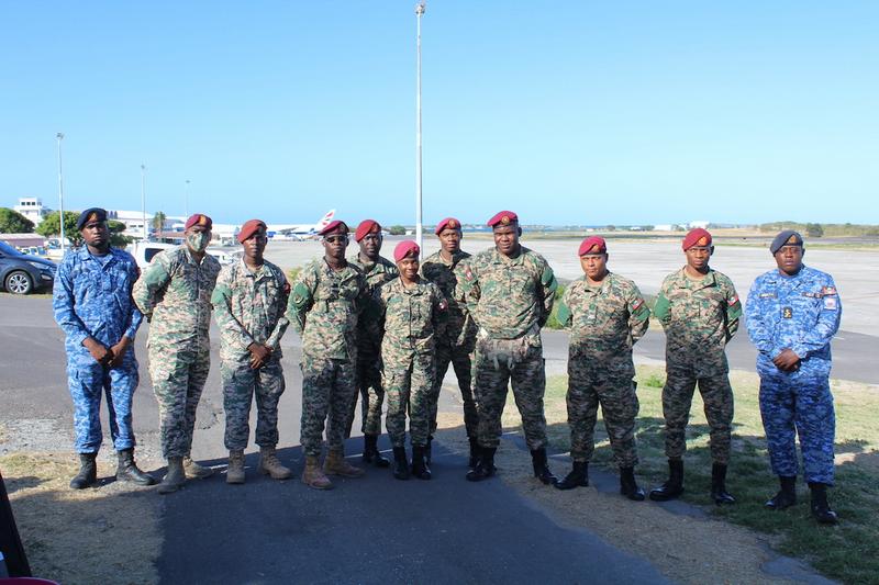 ABDF deploys soldiers to Saint Vincent and the Grenadines