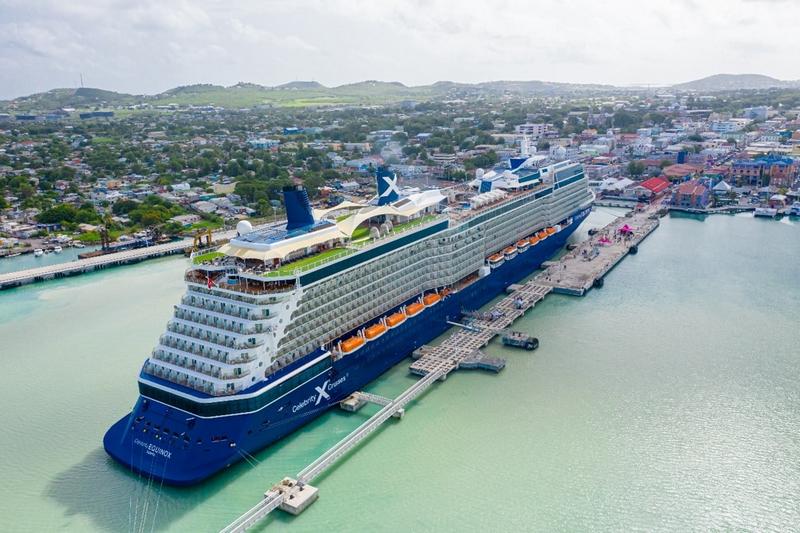 Antigua cruise port welcomes celebrity equinox after enhancing covid-19 protocols