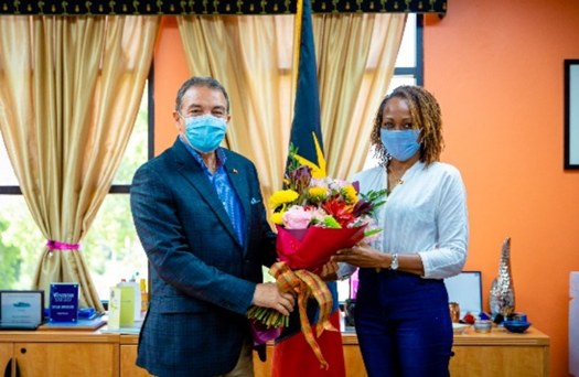 Antigua and Barbuda’s Minister of Tourism and Investment, The Honourable Charles Fernandez has extended congratulations to Keisha Schahaff who will be the first Antiguan and Barbudan and Caribbean woman to travel to space