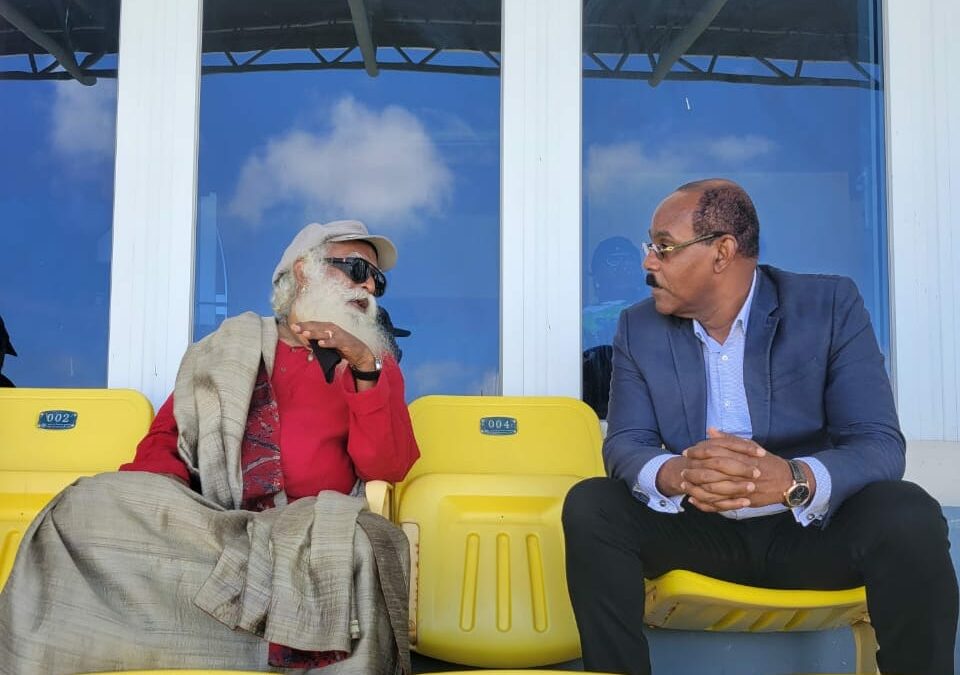 Machel joins Sadhguru in the Caribbean to launch the Save Soil movement