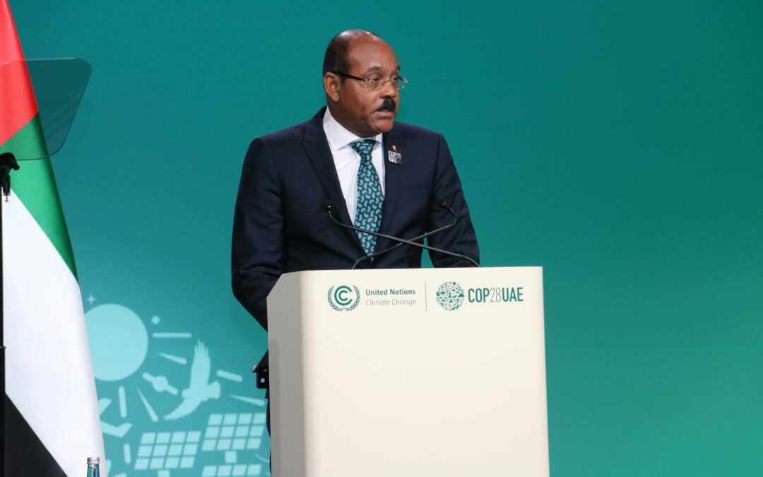 PM Browne intensifies call for global action on the climate crisis at COP28 in Dubai