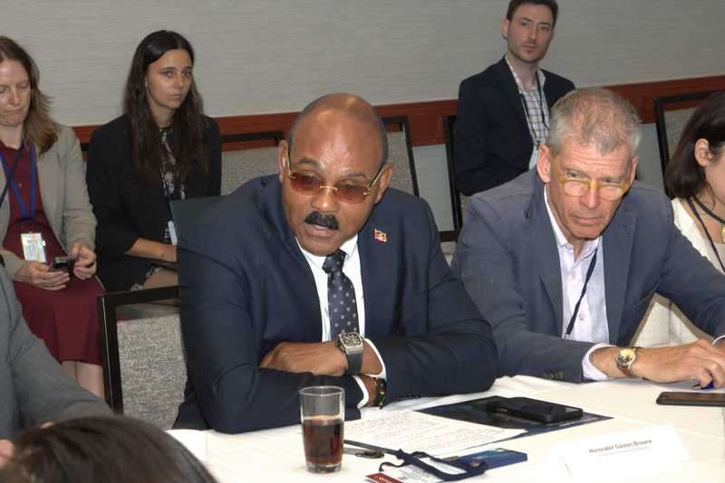 Prime Minister Browne Co-Chairs CGI–PAHO Roundtable on Mental Health Equity; Invites PAHO to Host 2026 Regional Summit in Antigua and Barbuda (1)