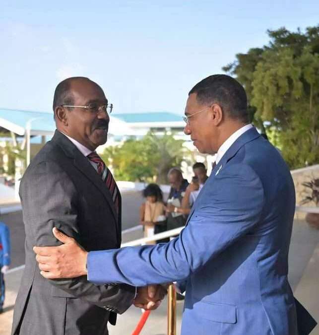 Prime Minister Gaston Browne joins CARICOM Solidarity Mission to Jamaica after Hurricane Melissa