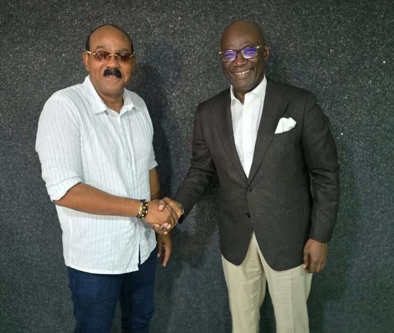 Prime Minister of Antigua and Barbuda Meets Executive Director of the Fund for Responding to Loss and Damage on the Sidelines of COP30 in Belém